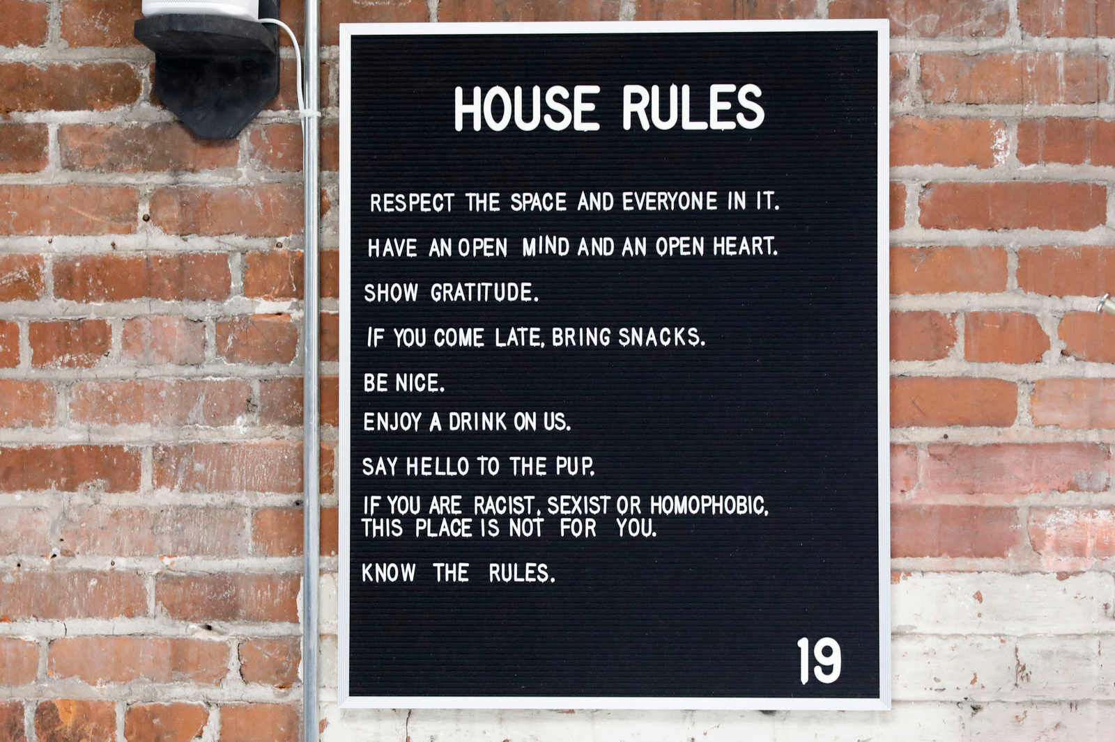 House rules